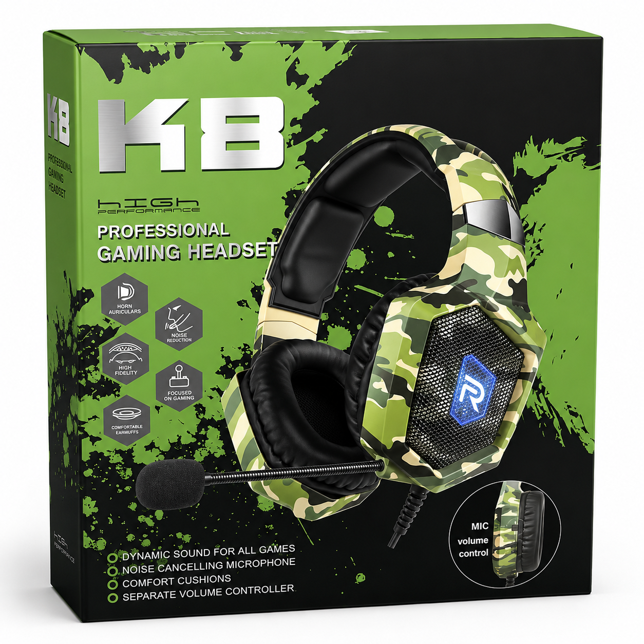 K8 Professional Gaming Headset