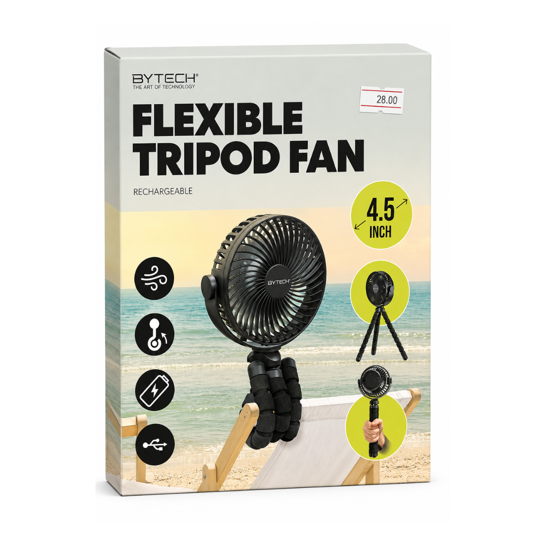 BYTECH Flexible Tripod Fan