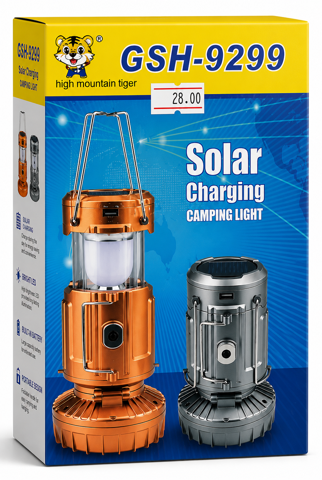 Solar Charging Camping Light
