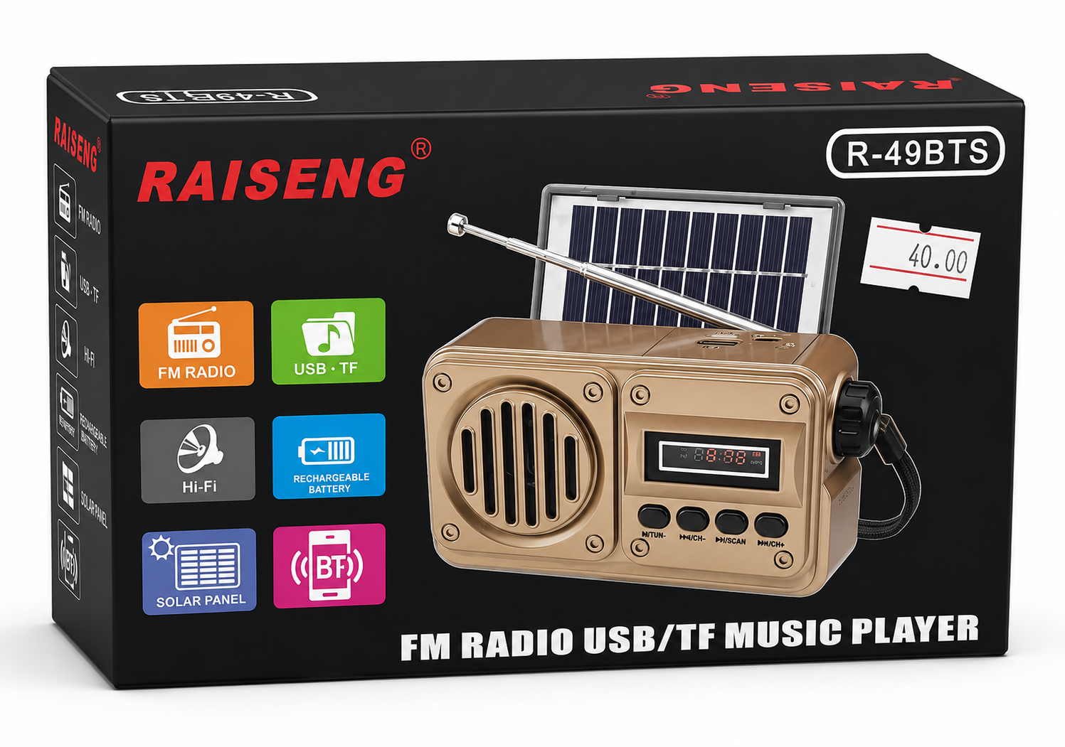 FM Radio/TF Music Player
