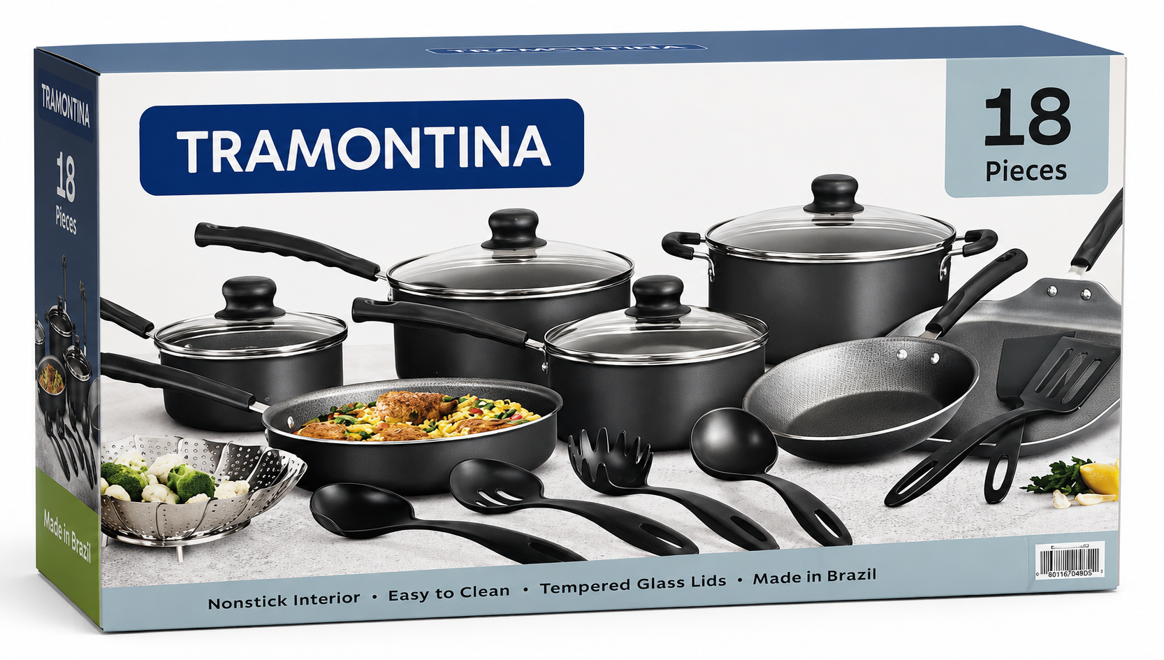 Tramontina Cookware Set (18pc)