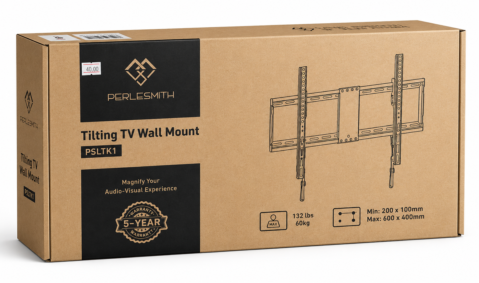 Tilting TV Wall Mount