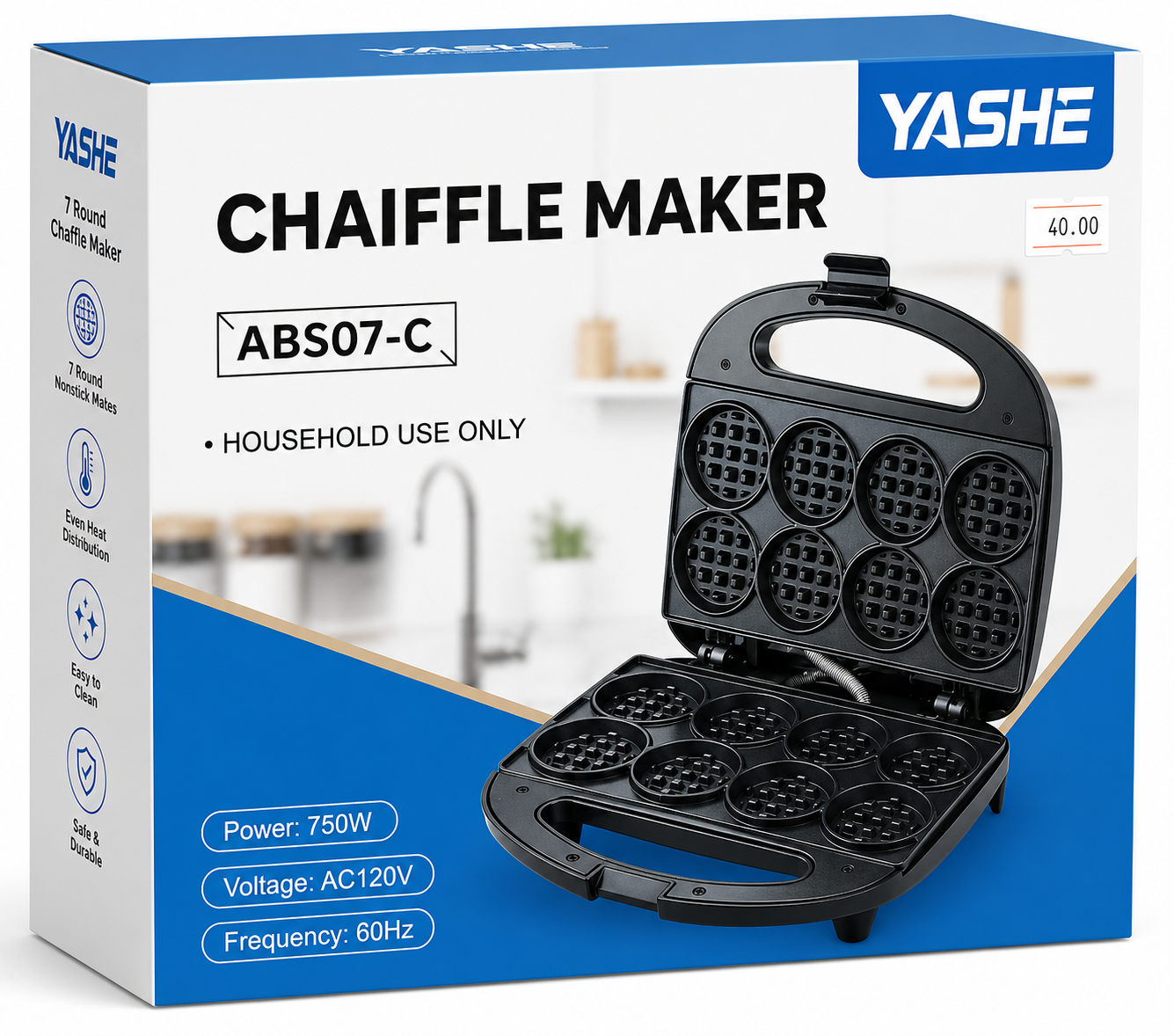 YASHE Chaffle Maker