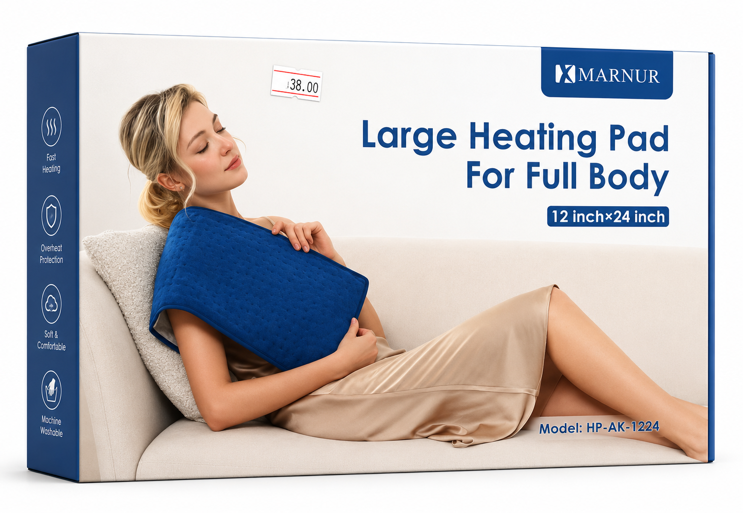MARNUR Large Heating Pad (Full Body)
