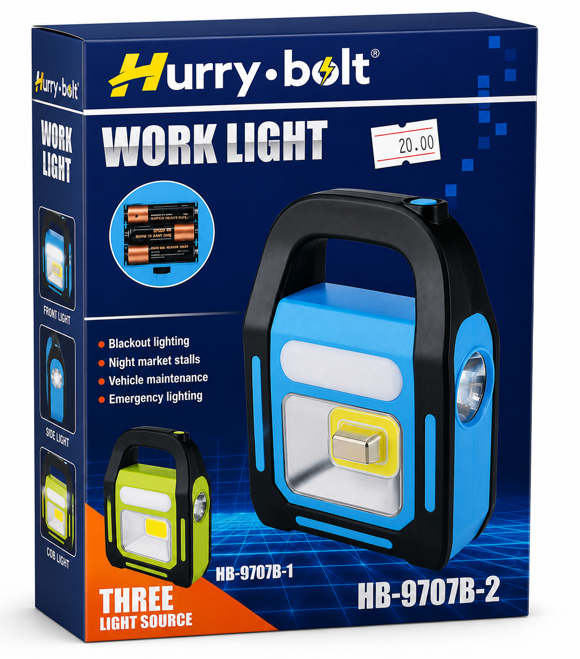 Work Light (3 Light Source)