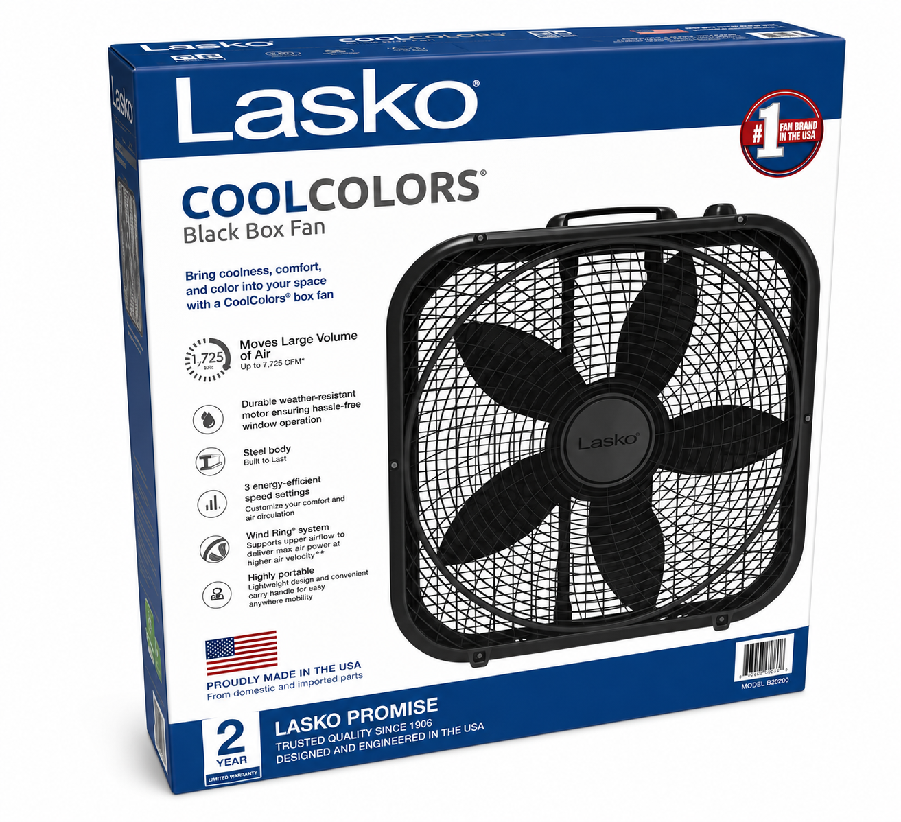 Lasko Box Fan