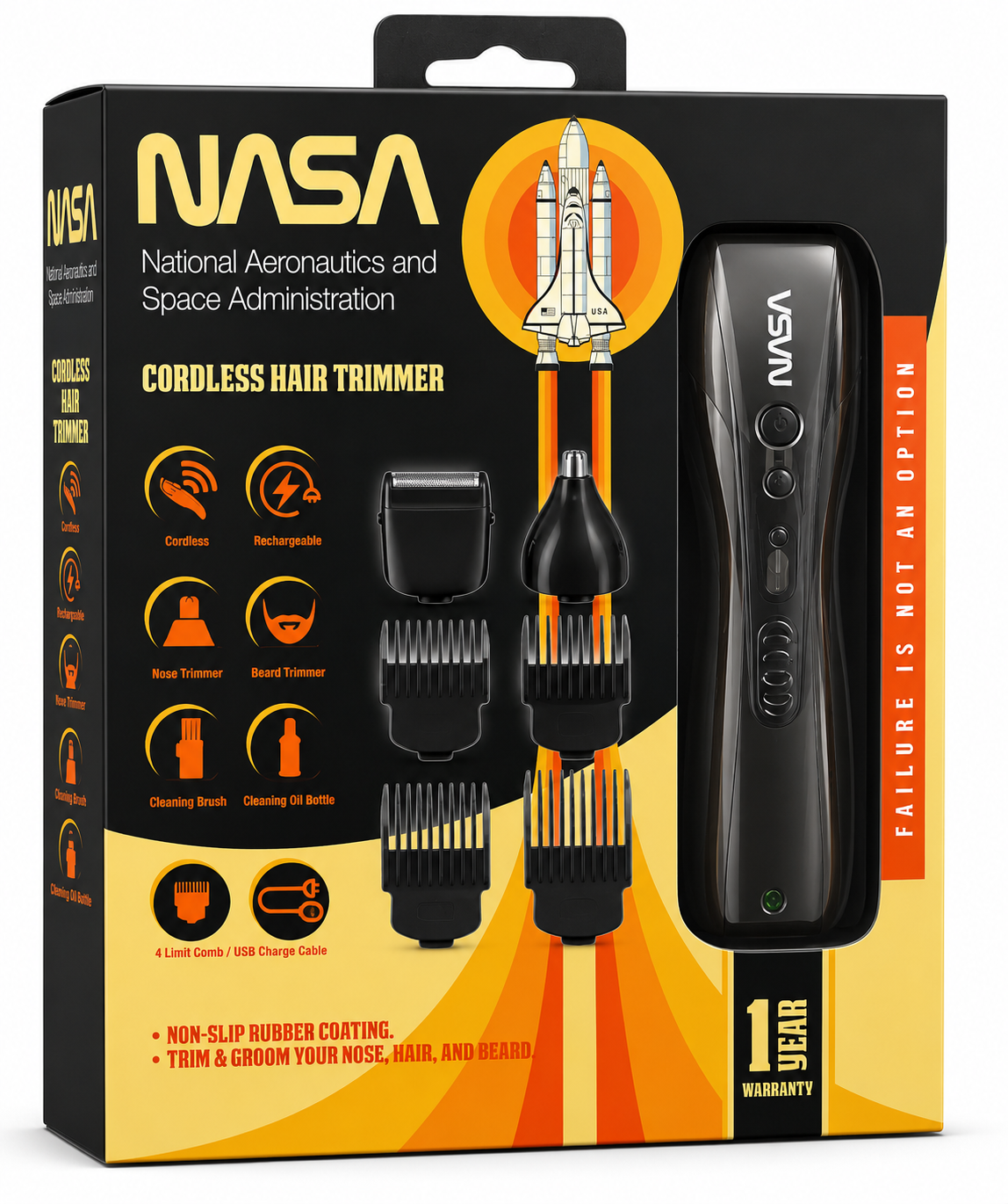 NASA Cordless Hair Trimmer
