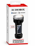 AUDIOBOX Emergency Flashlight (with Bluetooth + FM Radio)