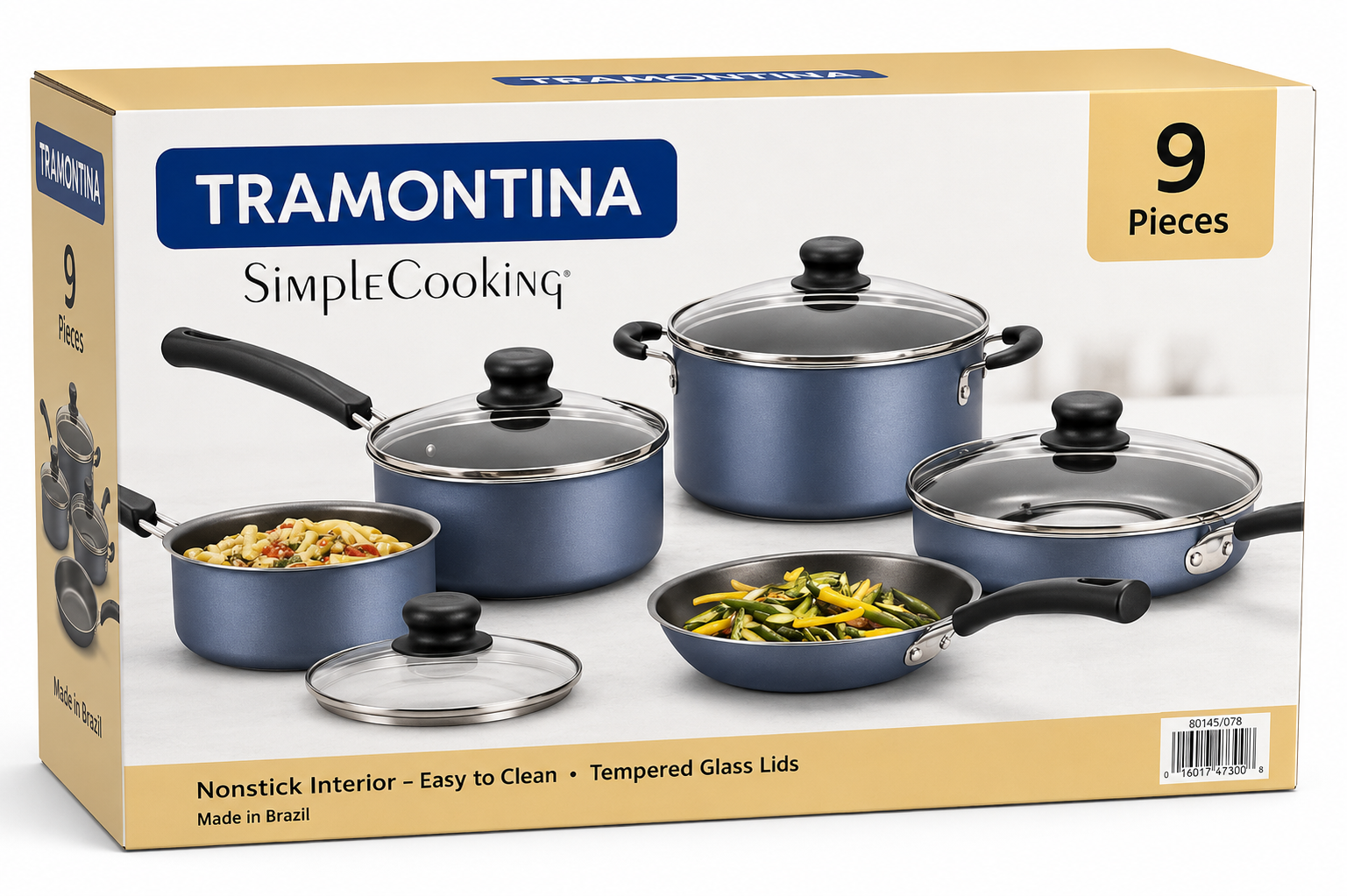 TRAMONTIA Cookware Set (9pc)